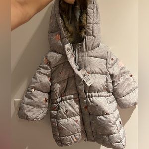 NWT baby gap puffer jacket 12-18 month